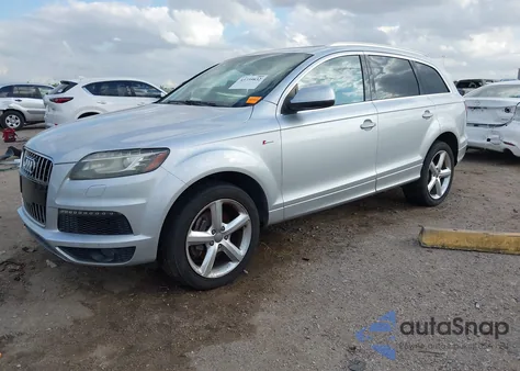 2014 Audi Q7 3.0T S Line Prestige z USA, uszkodzony, nr VIN WA1DGAFE2ED007435
